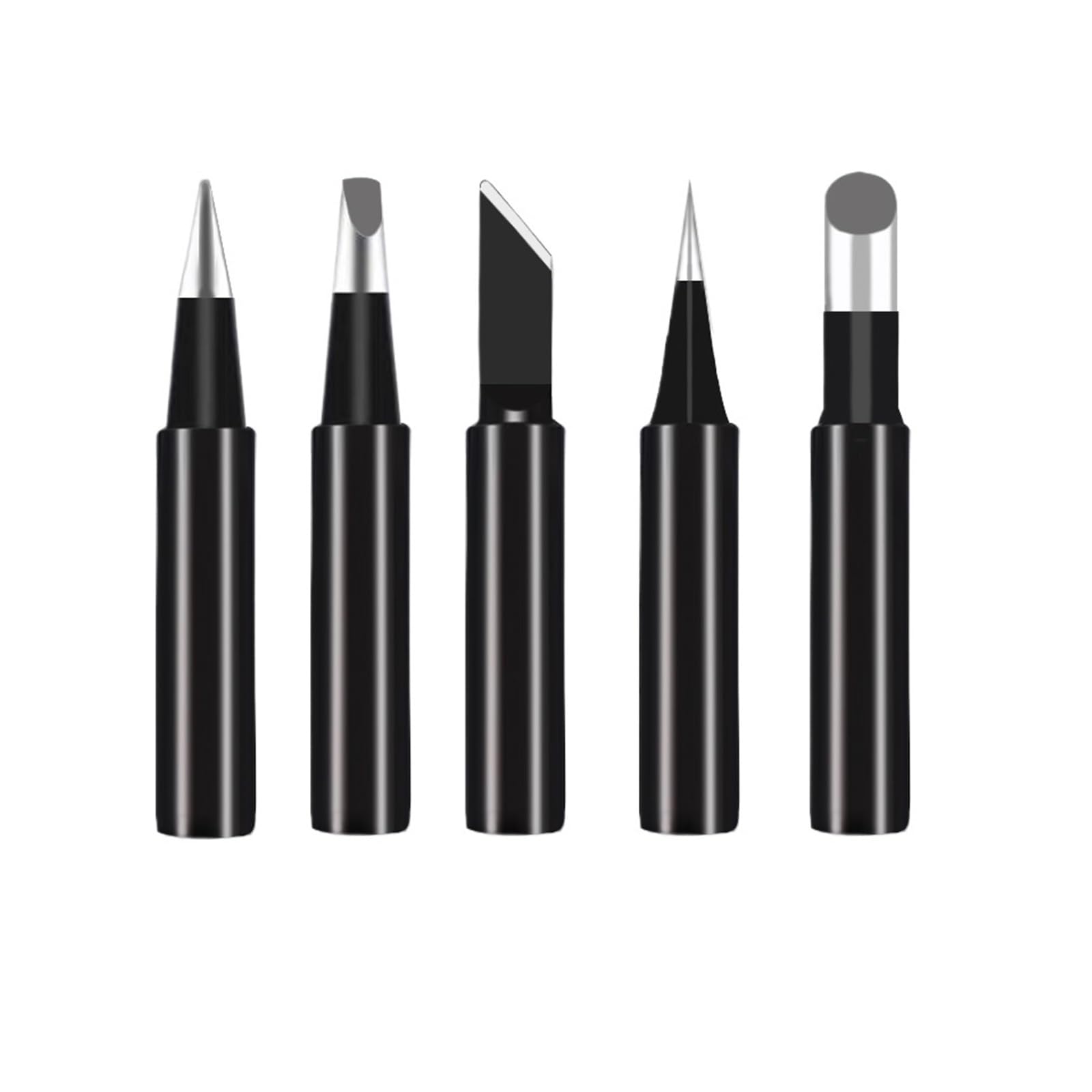 Pjfcewfdgx Not Same 5Pcs 900M Pure Copper Lead-Free Solder Iron Tips For Welding(Not Same 5Pcs)