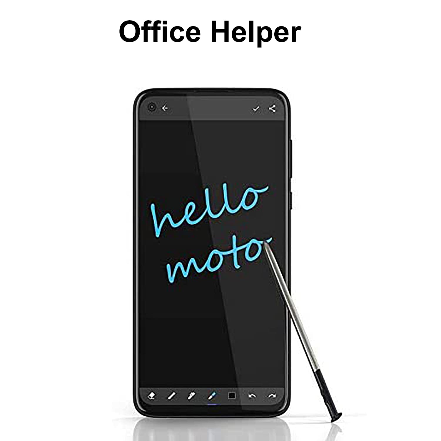 Schwarz für Moto G Stylus 2020 Pen LCD Touchscreen Stylus Pen Ersatzteile für Motorola Moto G Stylus 2020 XT2043 All Verison Touch Pen