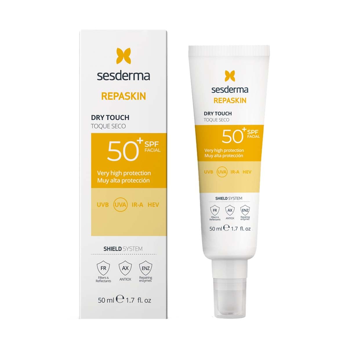 Repaskin Dry Touch Spf50 50ml