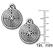 TierraCast Charm, Antiqued Silver