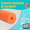Oodles of Noodles Jumbo Pool Noodle - 55 Inch x 3.5 Inch Hollow Core Swim Float