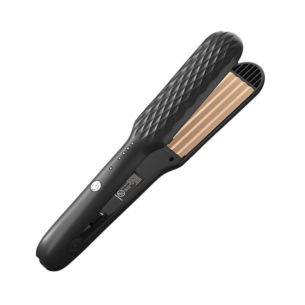 ZOYDP Plancha Pelo Ondas, Planchas Del Pelo Ondas, 4 Temperaturas De 170° a 230° Plancha De Ondas Para El Pelo Para dar Volumen a tu Cabello Brillante, Flexible