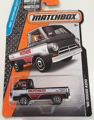 Matchbox, MBX Adventure City 2017, Dodge A100 '66 [Negro]