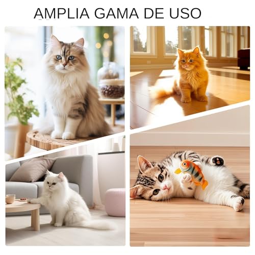 Accesorios para mascotas relajantes como el cepillo autolimpiador y masajeador 4