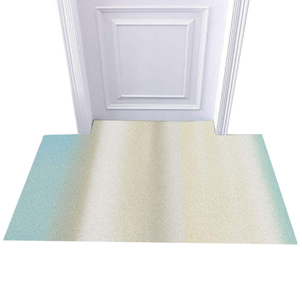Tapis d'entrée antidérapant et respirant avec grand format stéréoscopique