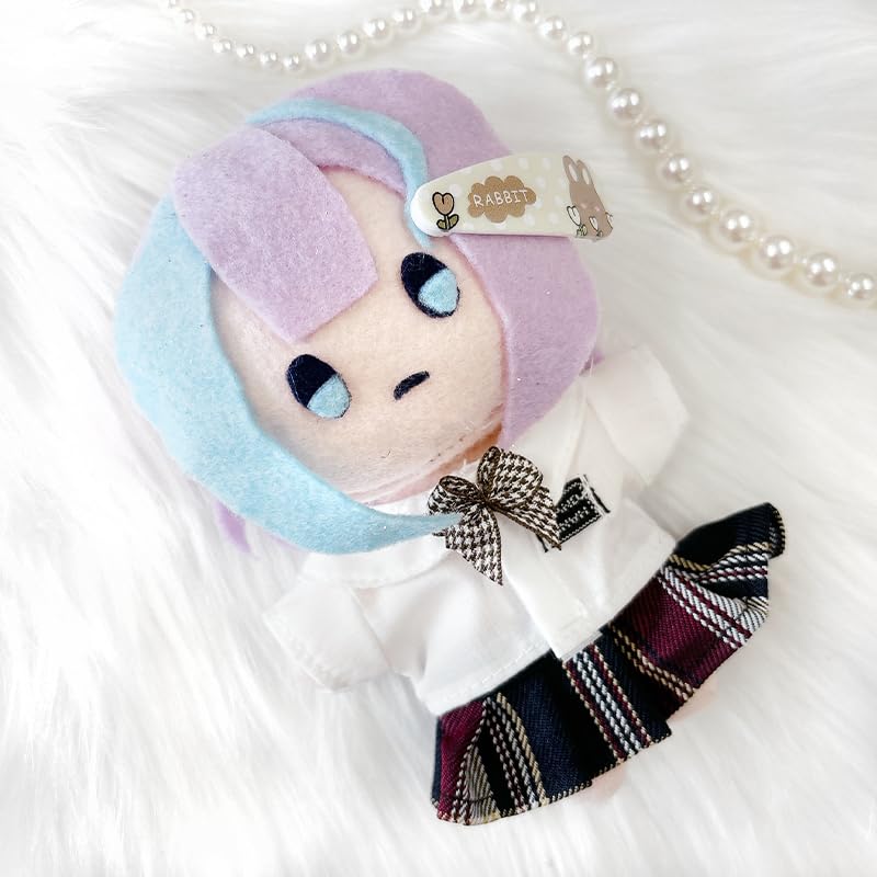 Amazon.co.jp: ぬいぐるみ用制服【リボン付きシャツ・スカート