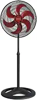 Ventisol Ventilador de Coluna Oscilante, Turbo 6 Pás Premium, Vermelho, 50cm, 127V