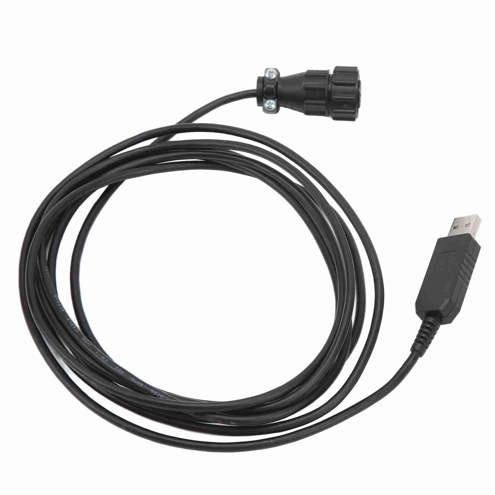 Tbest Cable de datos USB AIS Plug de navegación marina que conecta la computadora al dispositivo para buques mercantes, material ABS, compatibilidad universal