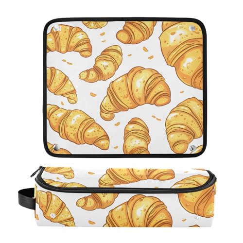 Organizador de herramientas para peinado, bolsa portátil con tapete resistente al calor para plancha, rizador y otros accesorios de peinado miniatura 3