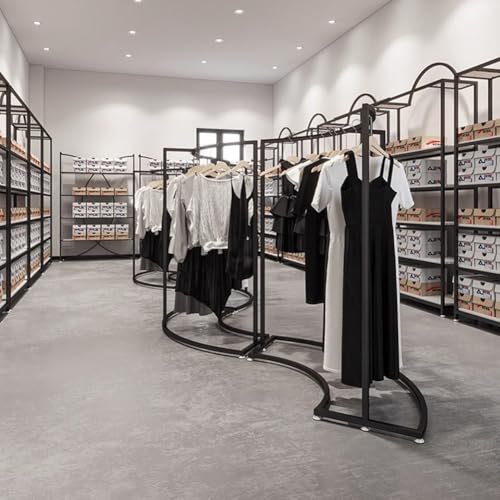 Soporte de ropa para tiendas Genérico perchero estable para evitar ropa arrugada 4