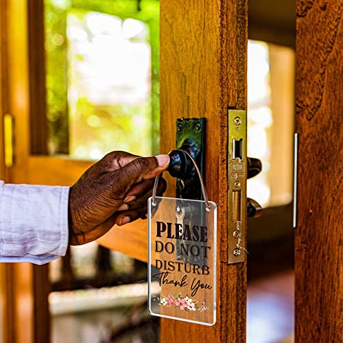 Image of Please Do Not Disturb Sign for Door, Used for Home, Offices, Spa Treatment, Law Firms, Clinics, Hotels or During Therapy, Counseling Sessions,Funny Office Decoration Gift for Co-Worker, WAP3