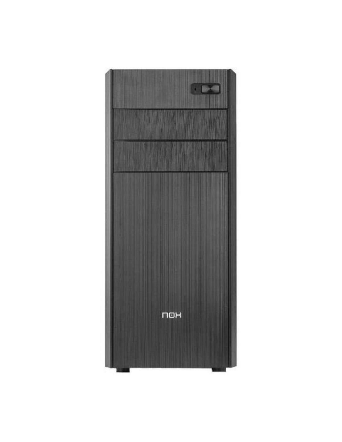 Caja ATX Semi-Tour Nox-Xtreme NXLITE010, Color Negro