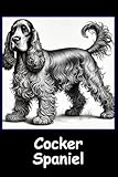  Cocker Spaniel Journal: Four Seasons