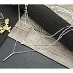 FINREZIO-12-PCS-Gold-Plated-Layered-Necklace-for-Women-Girls-Sexy-Long-Choker-Chain-Y-Necklace-Bar-Feather-Pendent-Necklace-Sets