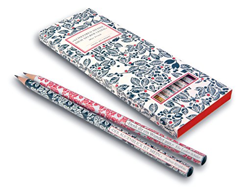 Insel-Bücherei Bleistift-Set I. 6 Bleistifte mit Zitaten Insel-Bücherei Bleistift-Set I. 6 Bleistifte mit Zitaten