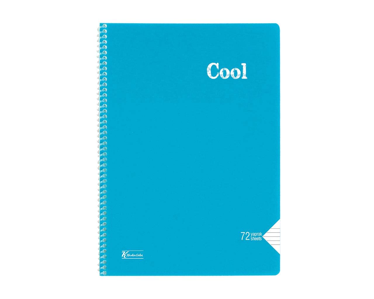 Cool 321611-99 - Cuaderno de espiral con tapa de polipropileno (72 hojas, tamaño A4)