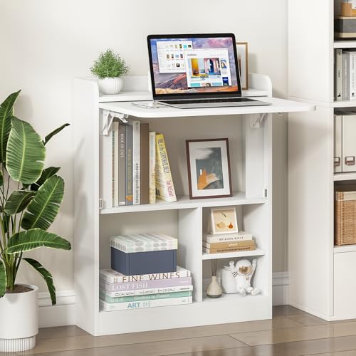 Rebonique Schreibtisch klappbar,Wandschreibtisch mit...