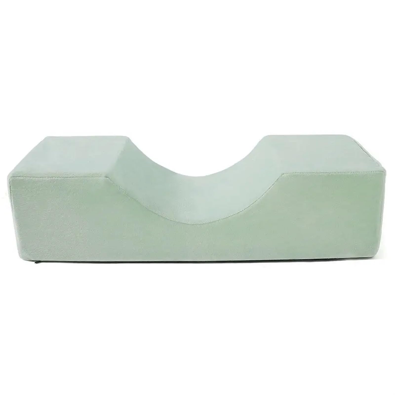 GCYEIDMA Lash Extension Pillow Lash Pillow Neck Support Eyelash Soft Grafting Eyelashes Memory Foam Extension With Pocket Makeup Salon(Green)