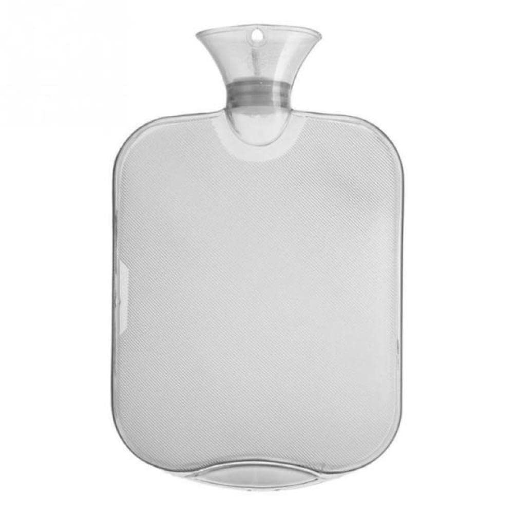 Borsa Acqua Calda 2L Sicuro Inverno Trasparente Bottiglie di acqua calda Tasche spesse ad alta densità Borsa per bottiglia di acqua calda Scaldamani Accogliente