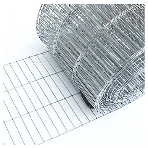 Grillage galvanisé anti-rouille à mailles 1,5x10cm pour support de plantes