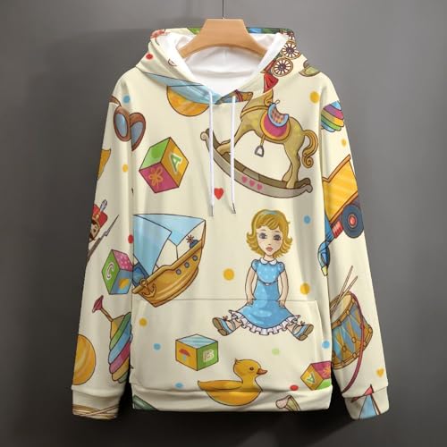 Jouets sweats à capuche un pull manche longue chaud contre la fraîcheur - 5