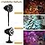 Outdoor Halloween Christmas Lights Projector,2 in 1 Water Wave Laser Aurora Holiday Spotlight with Remote Control,Waterproof LED Landscape Light for Wedding Party Garden Landscape Wall Tree Decoration