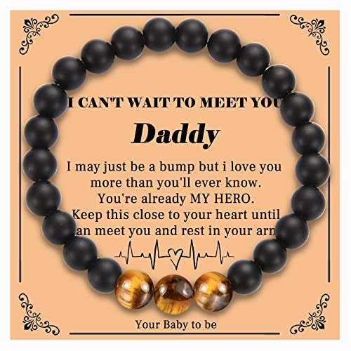 Gifts for Dad - Bonus, Step, New, First Time, Husband - Father's Day, Birthday, Christmas, Valentine's Day, Anniversary Bracelet for Him