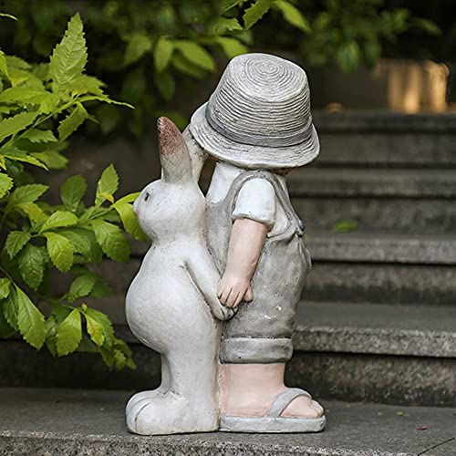 Statue de jardin créative idée cadea - 5
