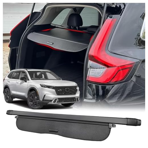 Volcaner Carbon Fiber Trunk Cover for Honda CRV