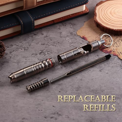 Stylo à bille titane SMOOTHERPRO un cadeau durable au design unique - 5