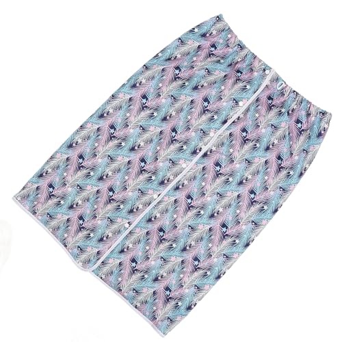 Jauarta Falda de pañal para adultos, lavable, transpirable, reutilizable, a prueba de fugas, colchón de incontinencia impermeable para personas mayores con discapacidades (XXXL)