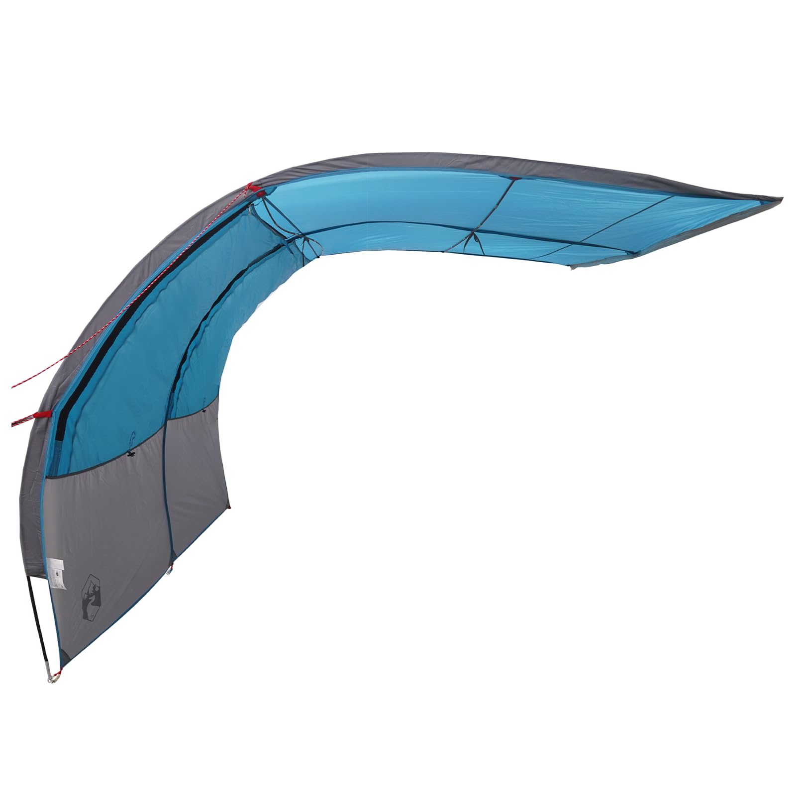 Wasserdichtes Outdoor Tarp, 260x350x260 cm, tragbares Polyester-Zelt für Camping, Strand, Wandern, Garten, UV-Schutz
