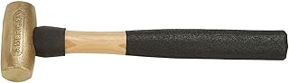 American Hammer hammer on hard hickory wood handle with handle guard and friction paint, AM2BRWG