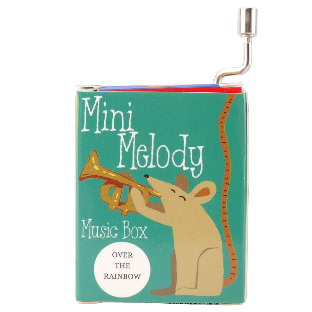 That's Crackers! Somewhere Over the Rainbow | Little Wind Up Music Box | Mini Gift | Cracker Filler