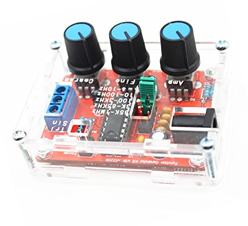 Produktbild von Surakey XR2206 Signalgenerator Bausatz – 1 Hz–1 MHz, Sinus, Rechteck, Dreieck, 9–12 V DC