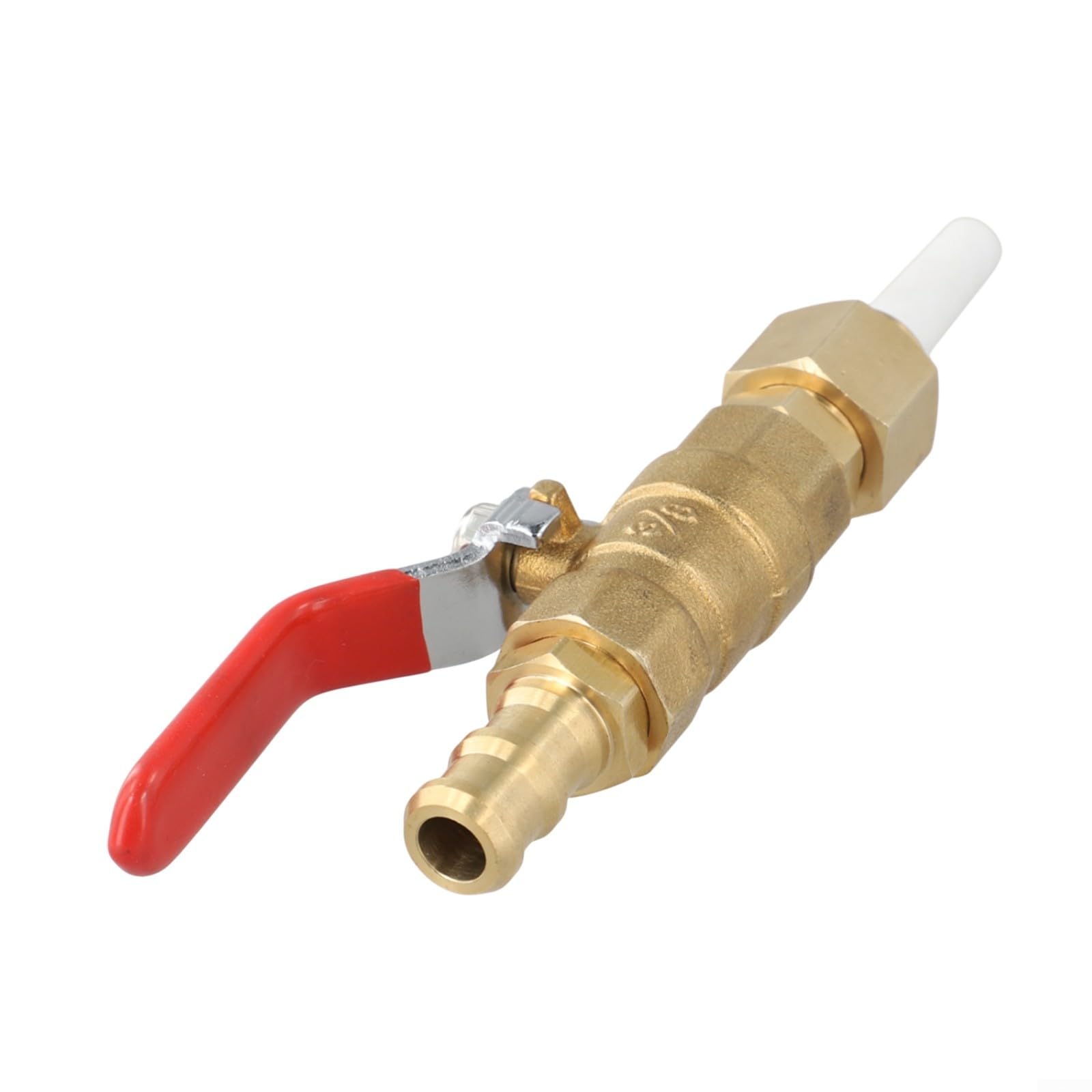 Kit de sablage professionnel avec robinet à bille en laiton, 4 buses en céramique, assemblage de connecteur de 2,4 à 3,6 mm pour peinture industrielle et élimination de la rouille