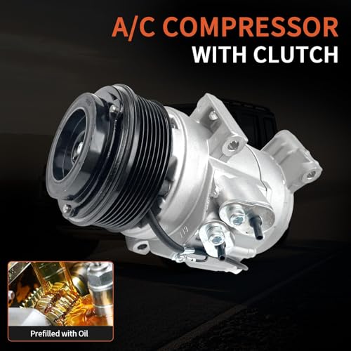 Image of Air Conditioning AC Compressor Compatible with Toyota Tacoma 2005-2015