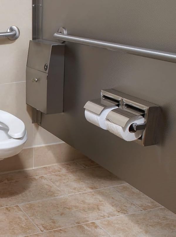 Bradley 4722-15 Standard Series Sanitary Napkin Disposal, Surface-Mounted by Bradley - Used condition - Image 3