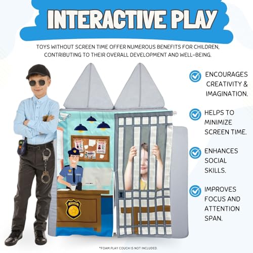 Image of Couch Swag Play Panel for Childrens Foam Sofa Kids Couch