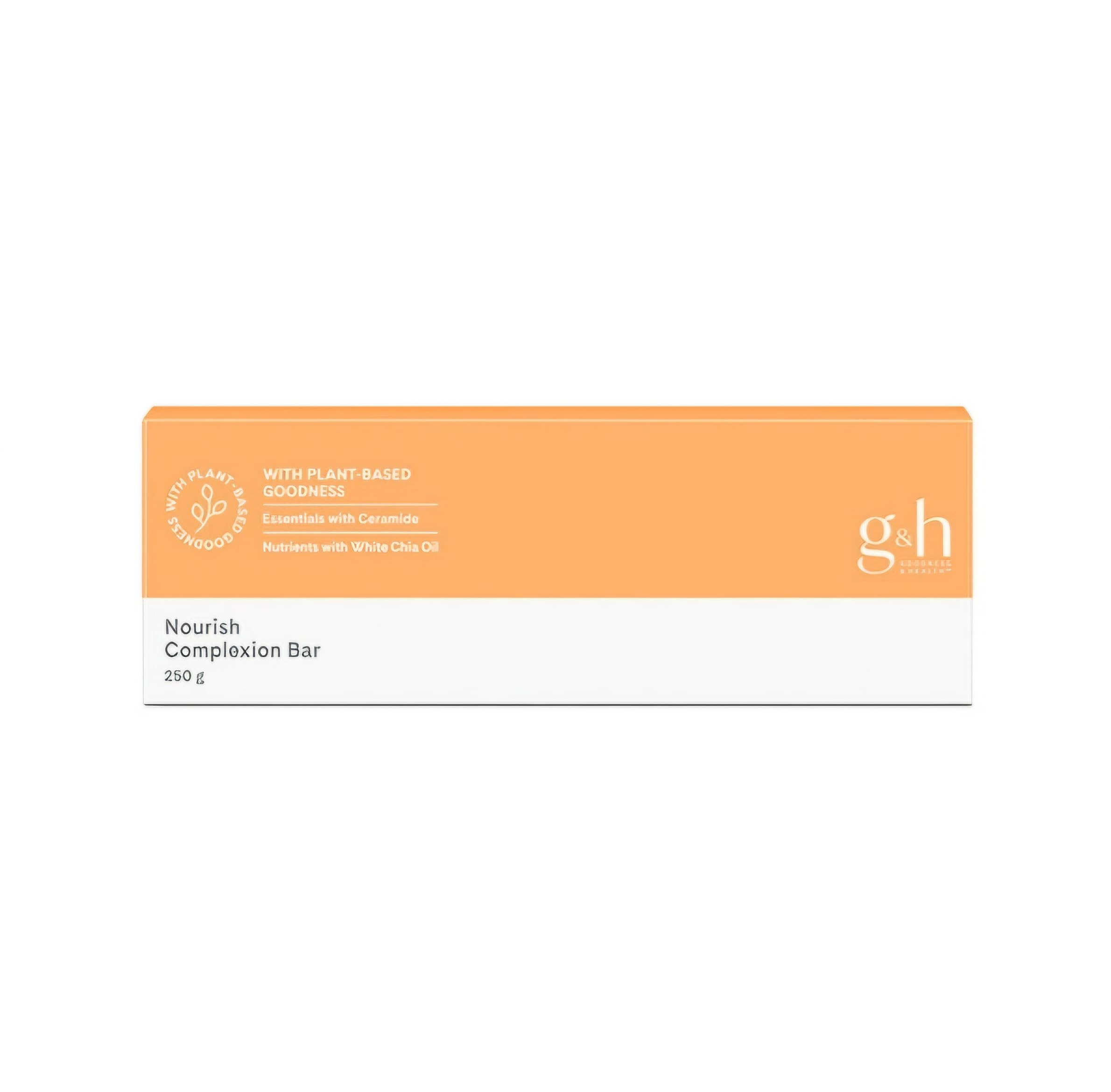 Vegan G&H Nourish Skin Soap g&h 250 gram bar.