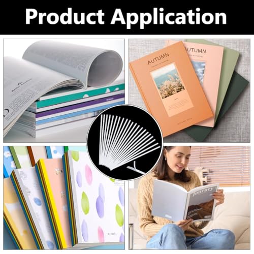 BENECREAT 120 Stück 28.8cm Selbstklebende Klebestreifen 2mm Breite Streifen Aus Heißschmelzharz Thermoklebestreifen Für Buchbindereparatur Heißschmelzbindemaschine 1.2mm Dick