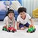 SUPERHIGH Farm Tractor Toy Tractor for 3 4 5 6 7 8 Year Old Boys & Girls with Detachable Farmer & Animals, Musical Toys with Light & Animal Sound Effect, Great Gift for Toddlers Kids