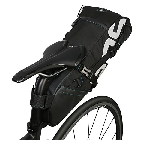 Bike Saddle Bag 10L Waterproof Bike Under Seat Bag, Strap-on Bicycle Seat Bag Large Capacity Bike Tail Bag Cycling Seat Bag, Wear-resistant Storage Bag for MTB, Road Bike, City Bike Cover
