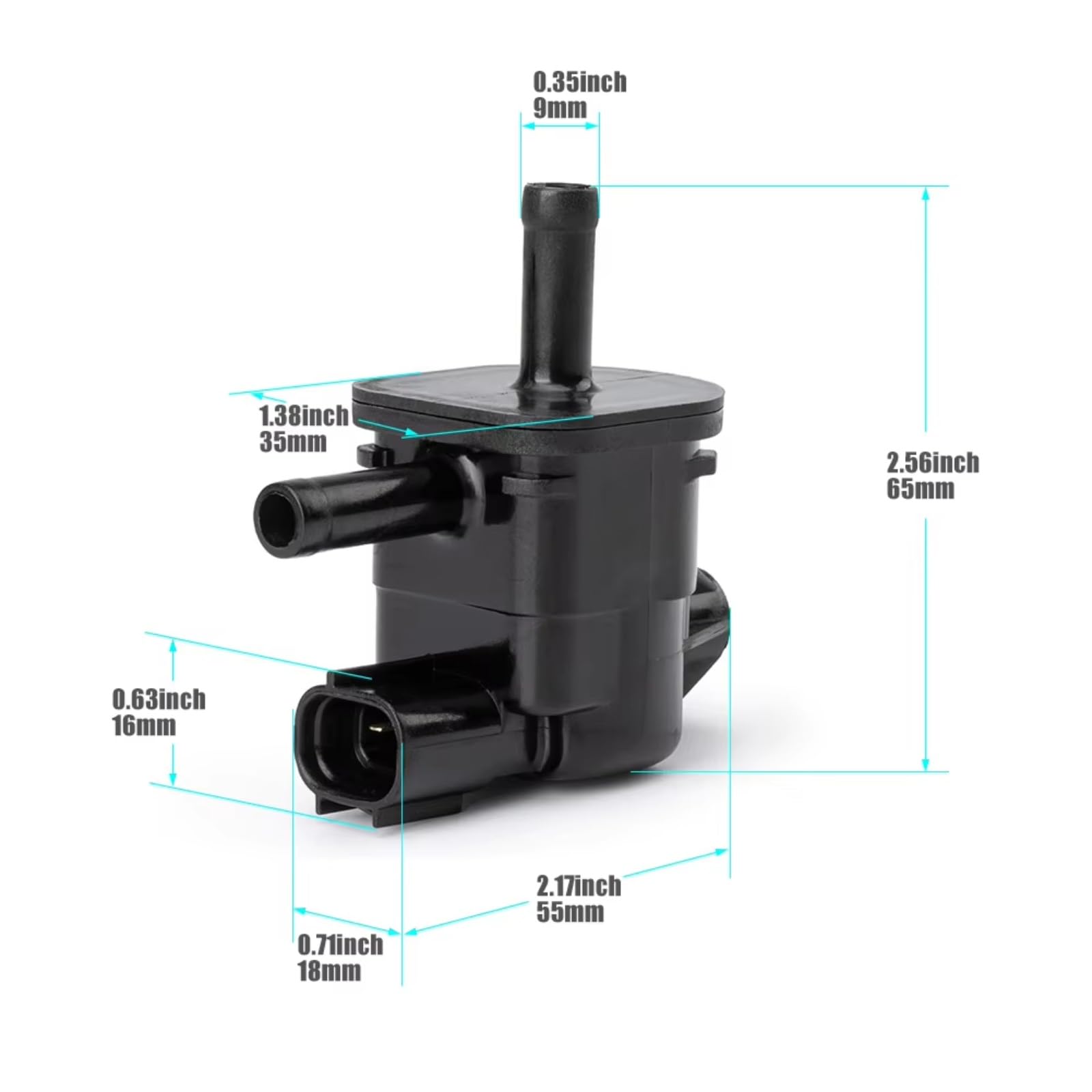 Kompatibel Mit Toyota Für FJ Für Cruiser 2009–2014 Für Matrix 2009–2014 Für Prius 2016 Vakuumventil Spülmagnet 90910–12276