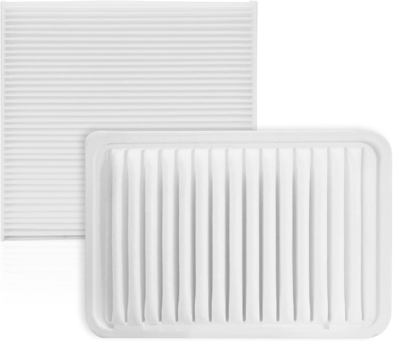 Engine & Cabin Air Filter Combo Set 87139-07010 17801-0H050 Compatible with Toyota 2007-2017 Camry 4 cylinders,2009-2016 Venza 4 cylinders (87139-07010#17801-0H050)