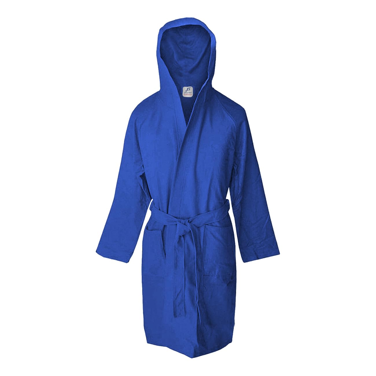 Jenny Sesal Unisex Blue Royal Accappatoio Microfibra Bathrobe, L