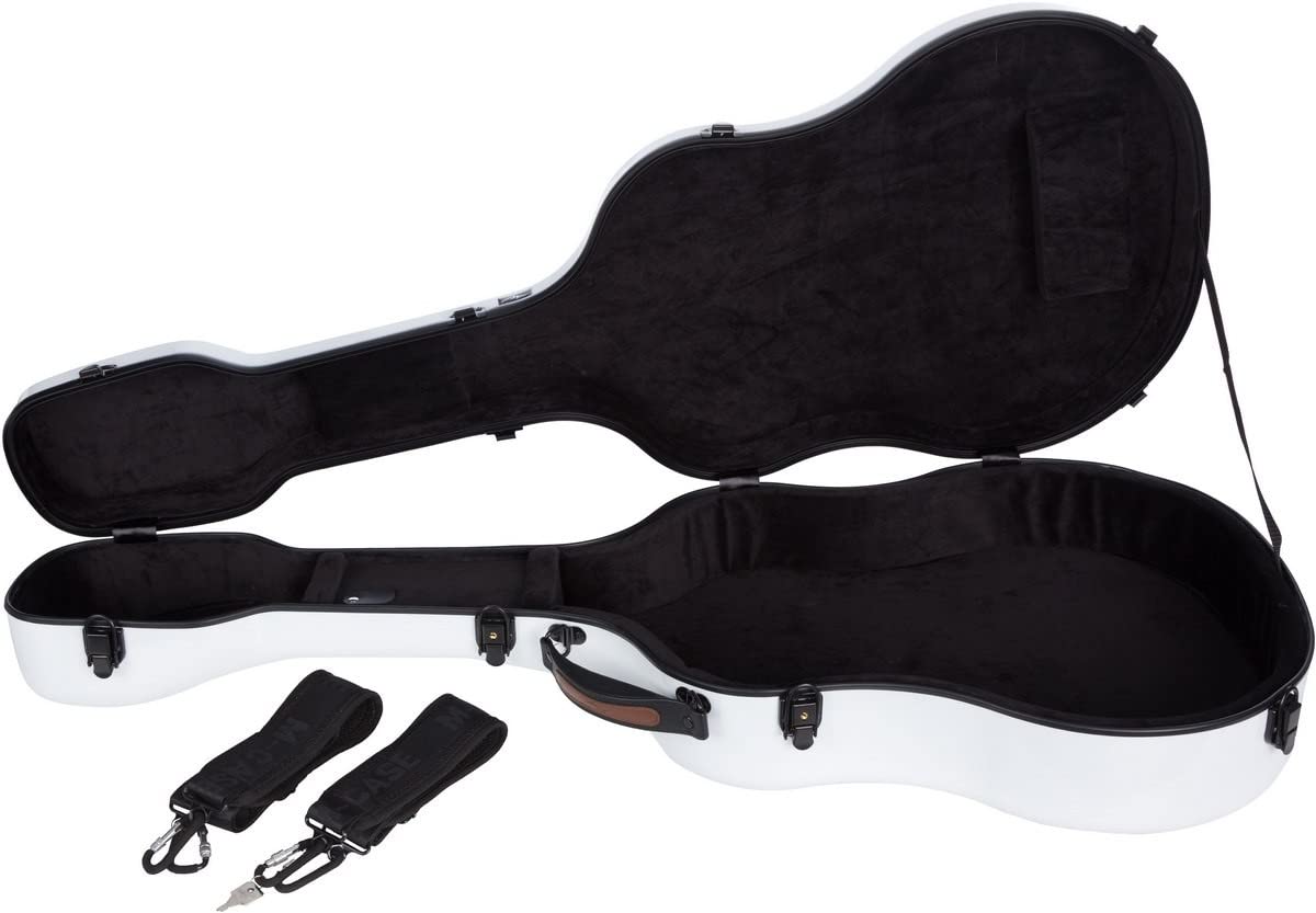 M-Case Gitarrenkoffer für Klassische Gitarre 39” - 4/4 Fiberglass Ultra Light weiß