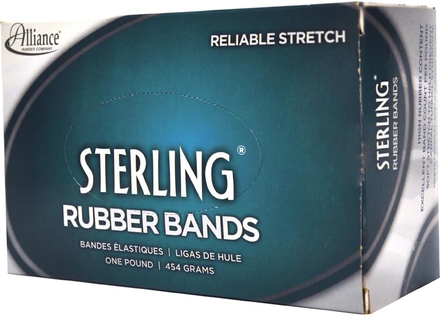 Miniatura 3 de Alliance Banda de goma de ley tamaño #16 (2 12 x 116 pulgadas), caja de 1 libra (aproximadamente 2300 bandas por libra) (24165) beige