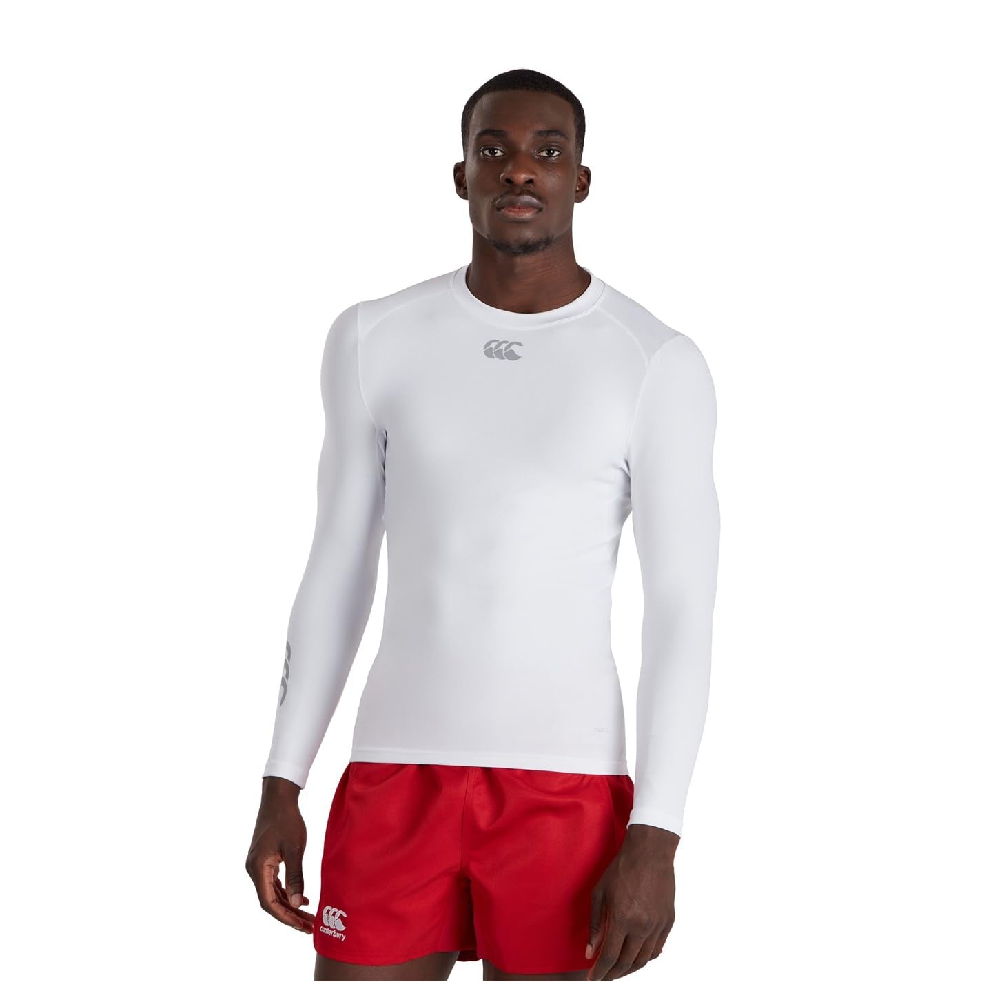 Canterbury Base Layer męska koszulka z długim rękawem biały biały M