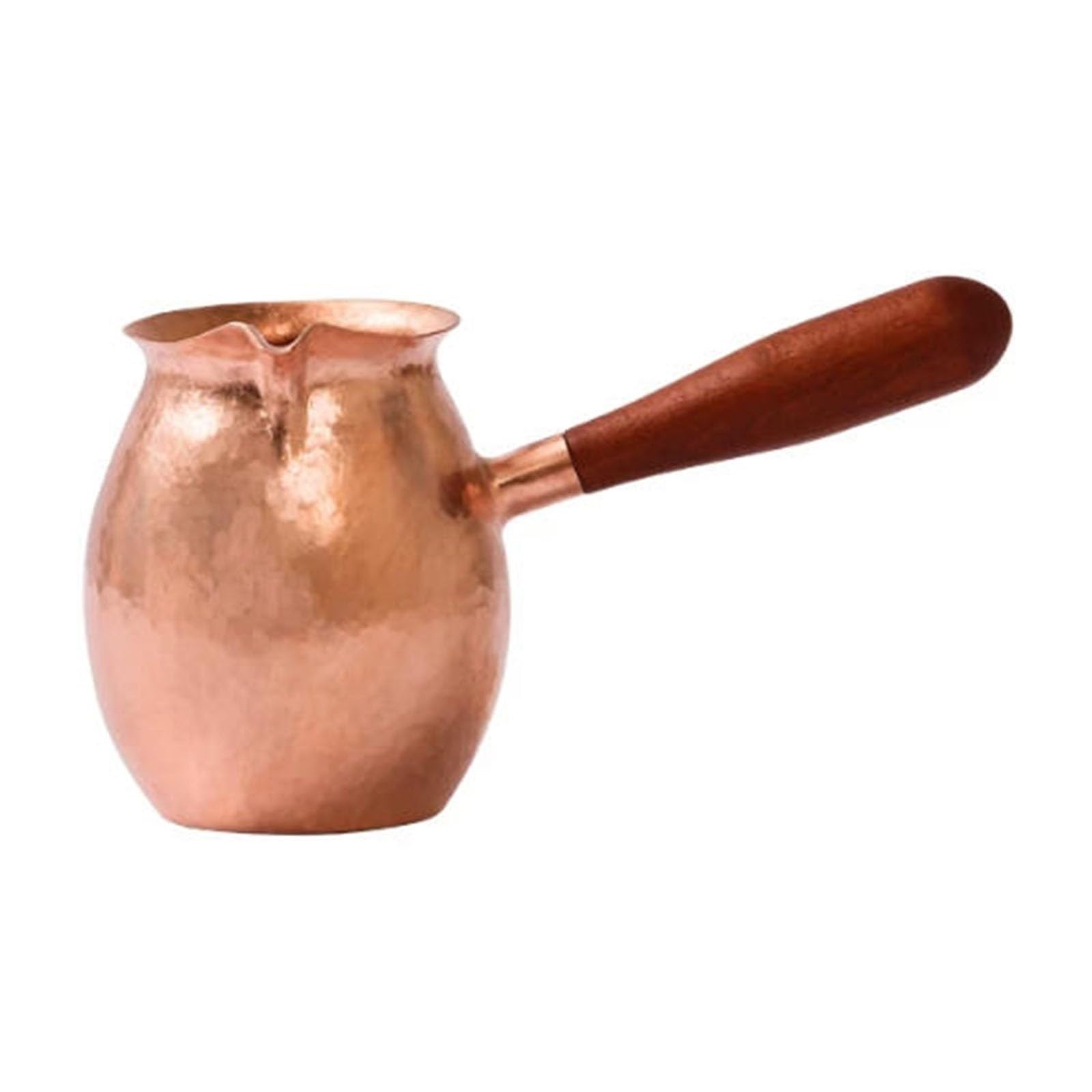 Cafetière turque – Cafetière à moka faite à la main en cuivre, résistante à